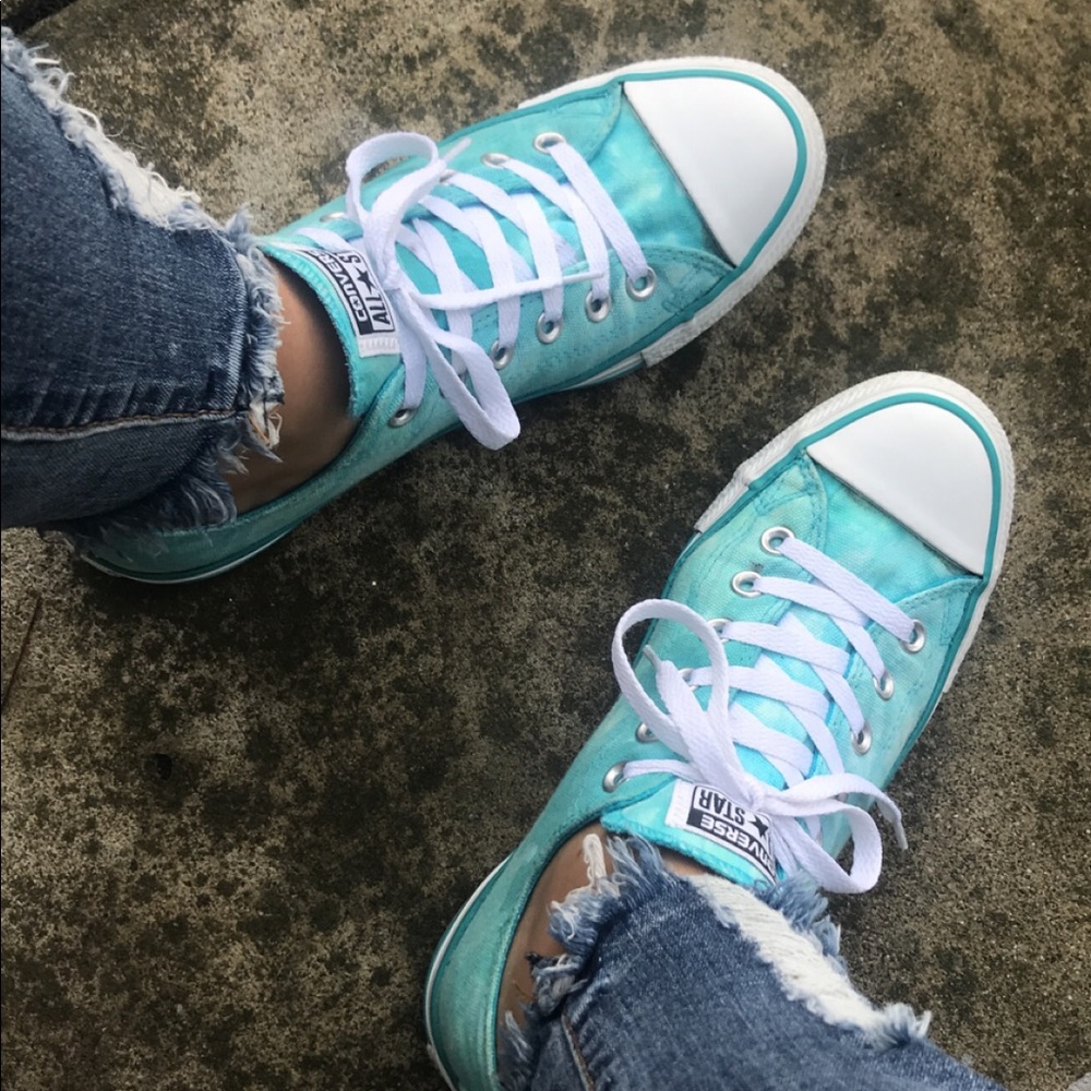 Converse Chuck All Star Blue Low Top Tie Dye